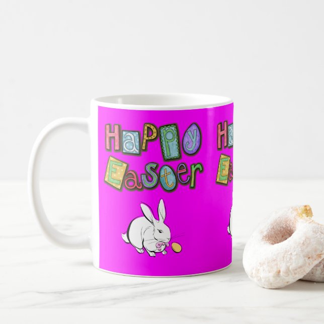 Tazas de Pascua (Con donut)