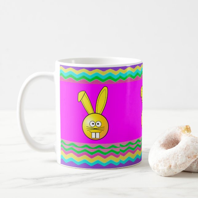 Tazas de Pascua (Con donut)