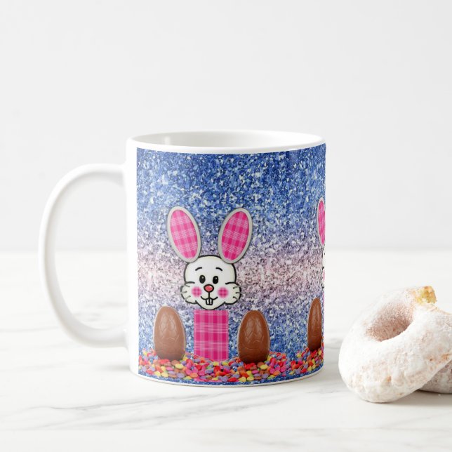 Tazas de Pascua (Con donut)