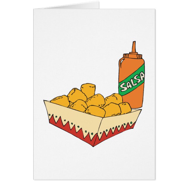 tazas de patata con salsa (Frente)