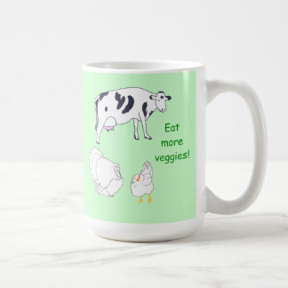 Tazas de Pavo de Vaca Pollo Come más Verduras