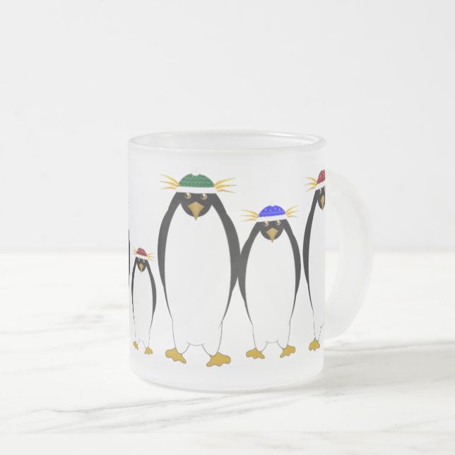Tazas de Pingüinos (Anverso derecho)