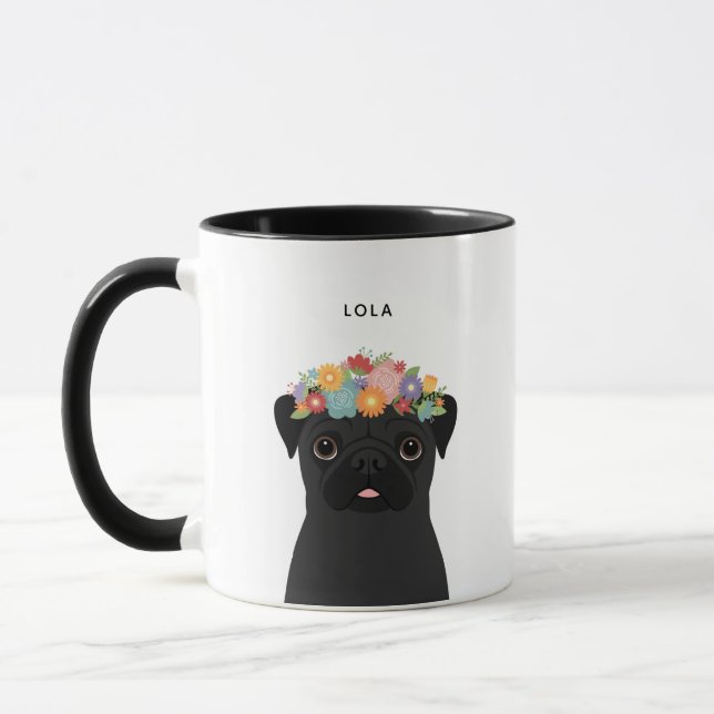 Tazas de Pug (Izquierda)