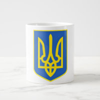 Tazas de Soporte a Ucrania Escudo de Armas Ucrania