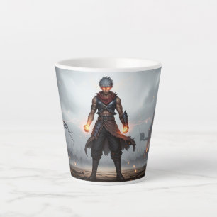 Tazas de Taza de Guerrero de Anime Oscuro   Puños 
