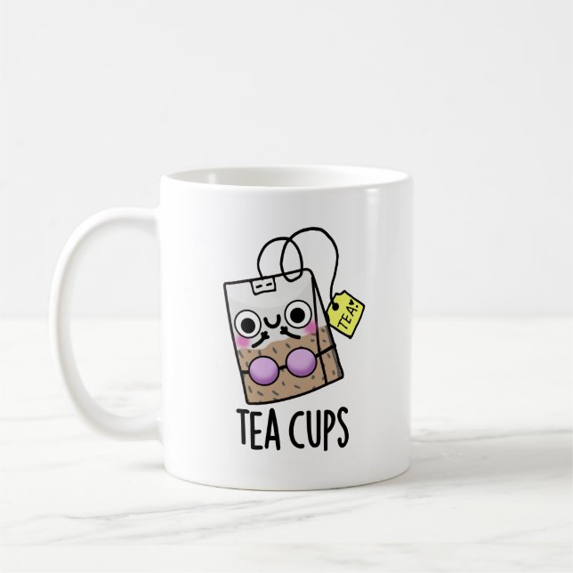 Tazas de Té Chistes de Sostén Divertidos (Izquierda)