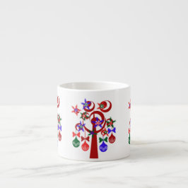 TAZAS DE TÉ O TAZAS DE EXPRESSO - DISEÑO DE NAVIDA