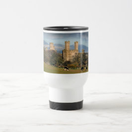 Tazas de viaje castillo de Caernarfon, Gales.