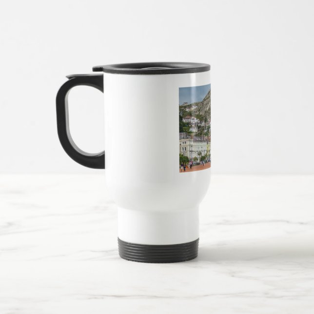 Tazas de viaje Llandudno Wales. (Izquierda)
