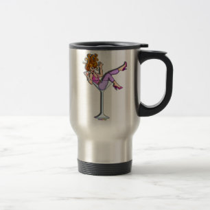 Tazas de viaje, tazas - Chica en un Martini, Lil R