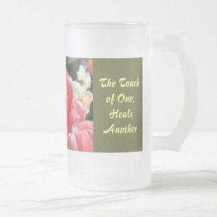 Tazas de Vidrio Esmerilado NURSES Tacto Curativo