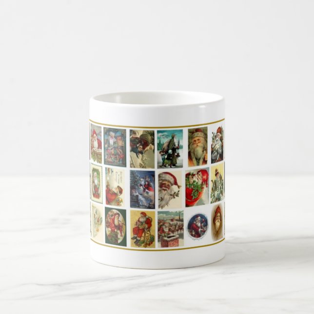 tazas de VintageSantas', (Centro)
