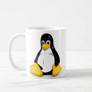 Tazas del café/del té de Linux Tux