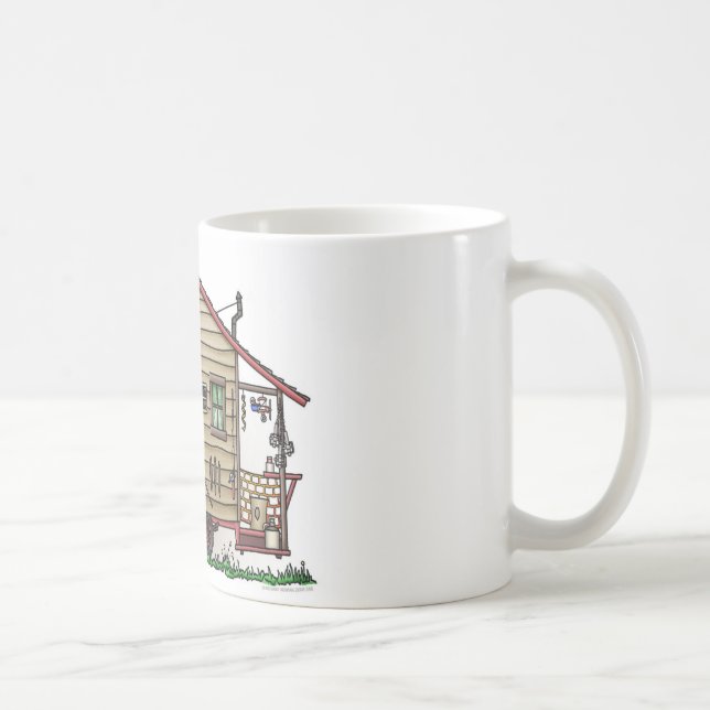 Tazas del campista del Hillbilly del campesino (Derecha)