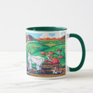 Tazas del Corgi Galés del Pembroke