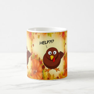 Tazas del Día de Acción de Gracias Feliz