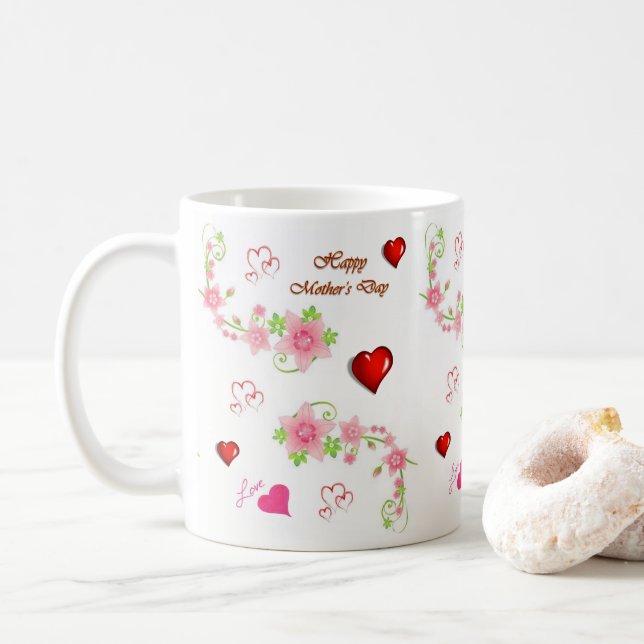 Tazas del Día de la Madre (Con donut)