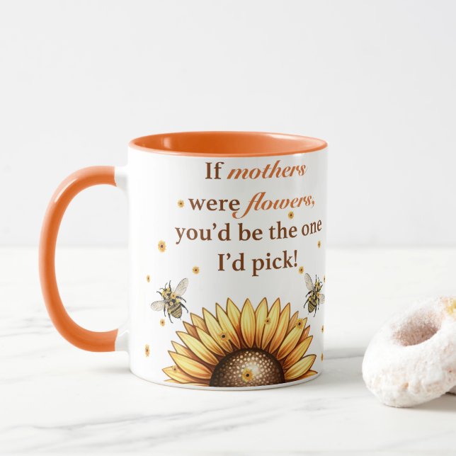 Tazas del Día de la Madre (Con donut)