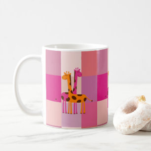 Tazas del Día de la Madre Jirafa