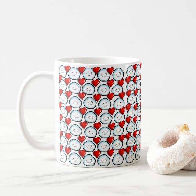 Tazas del Día de San Valentín Tazas (Con donut)