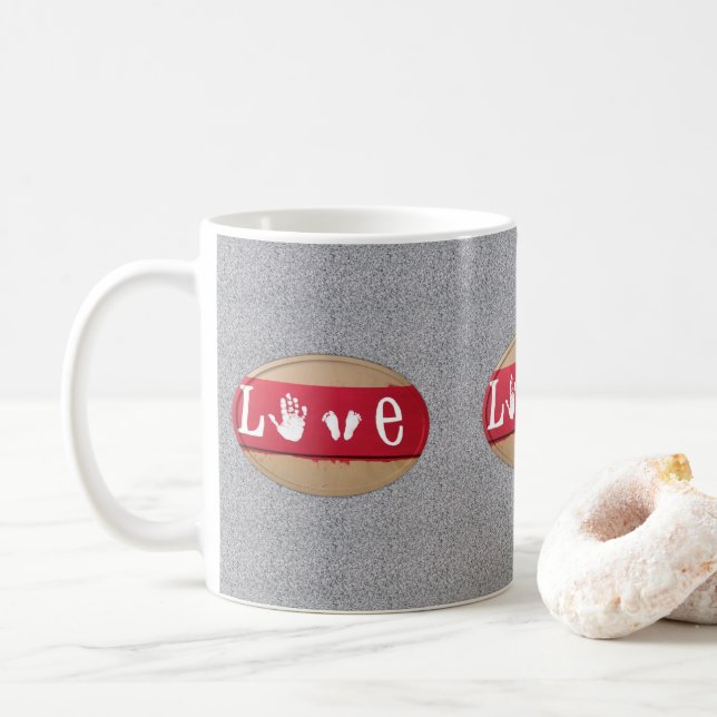 Tazas del Día de San Valentín Tazas (Con donut)
