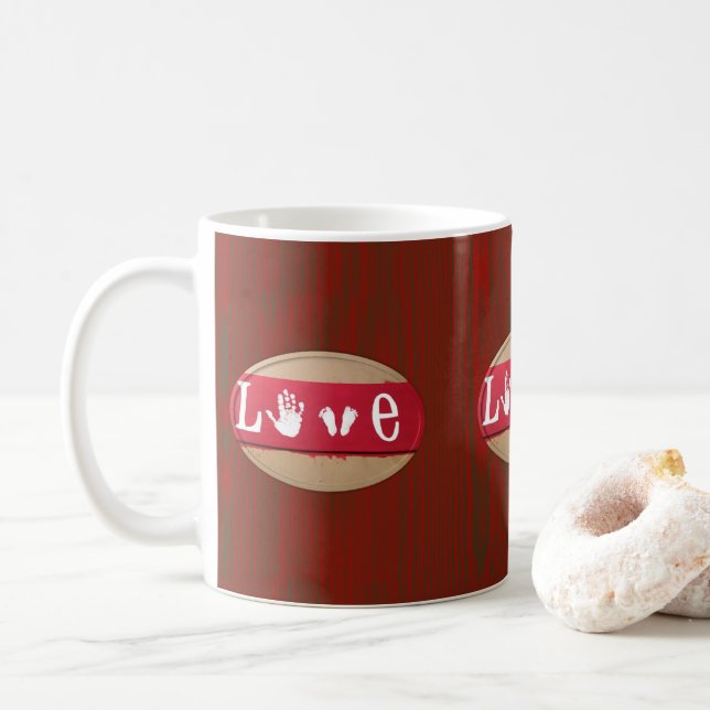 Tazas del Día de San Valentín Tazas (Con donut)