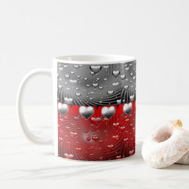 Tazas del Día de San Valentín Tazas (Con donut)