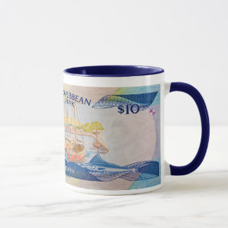Tazas del dinero - el Caribe del este