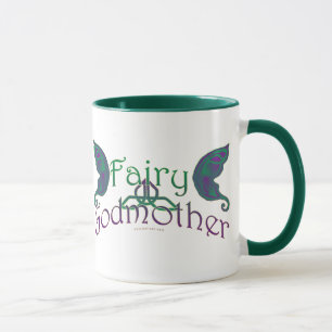 Tazas del diseño de la hada madrina
