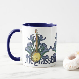 Tazas del diseño del banjo del Bluegrass