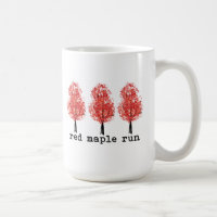 Tazas del funcionamiento del arce rojo