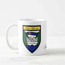 Tazas del mapa y del escudo de Fermanagh del