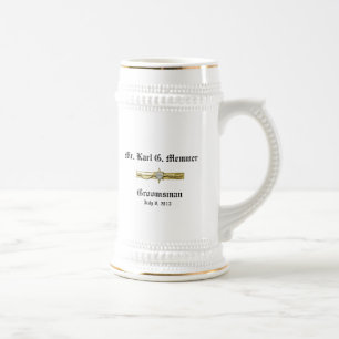 Tazas del padrino de boda del KGM
