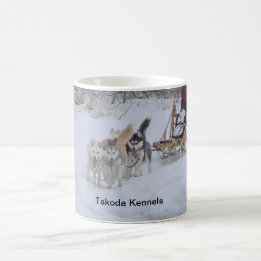 Tazas del perro de las perreras de Takoda
