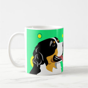 Tazas del perro de montaña de Bernese