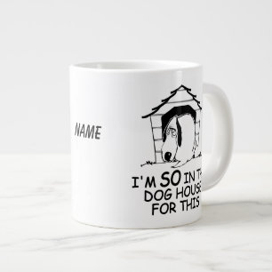 Tazas del personalizado de la CASA de PERRO