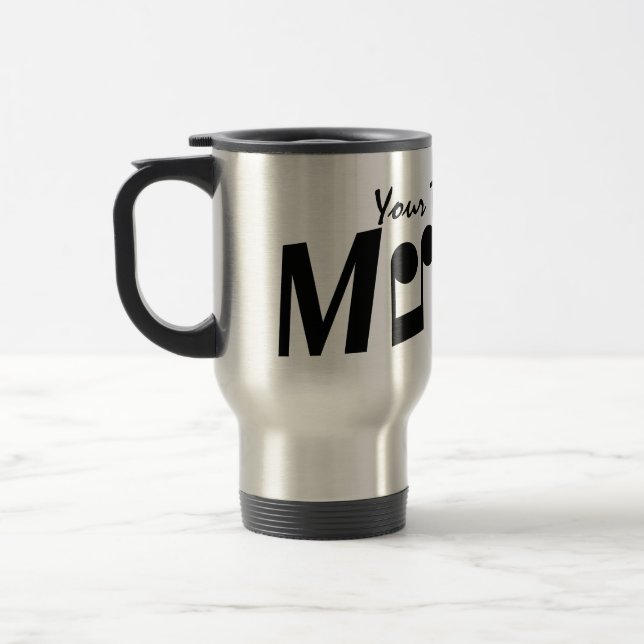 Tazas del personalizado de la MÚSICA (Izquierda)
