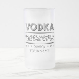 Tazas del personalizado de la VODKA