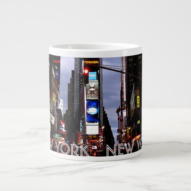 Tazas del recuerdo del Times Square de la taza de (Frente)