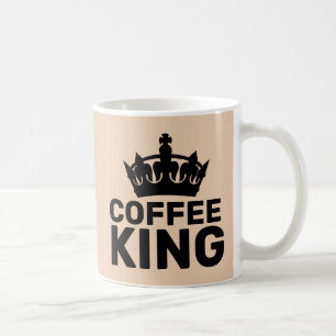 Tazas del rey del café para papá