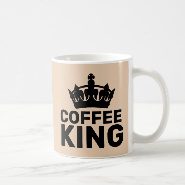 Tazas del rey del café para papá (Derecha)