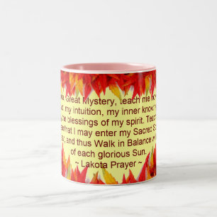 tazas del rezo del lakota