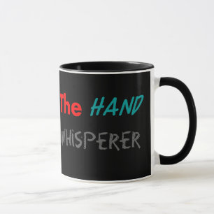 Tazas del Whisperer de la mano del cirujano de la