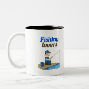 Tazas divertidas Amantes de la pesca