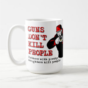 Tazas Divertidas Armas No Matan Gente