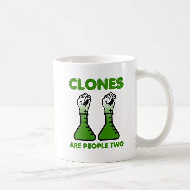 Tazas Divertidas Clones Son Personas Dos (Derecha)