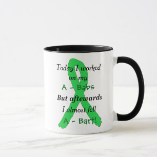 Tazas Divertidas con Cintas de Concientización sob