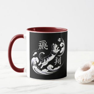 Tazas divertidas de gato futbolista - Regalo para 