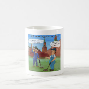 Tazas divertidas de metal ruso de Rick London