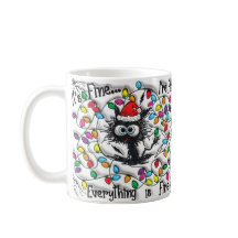 Tazas divertidas de Navidad, tazas de café persona